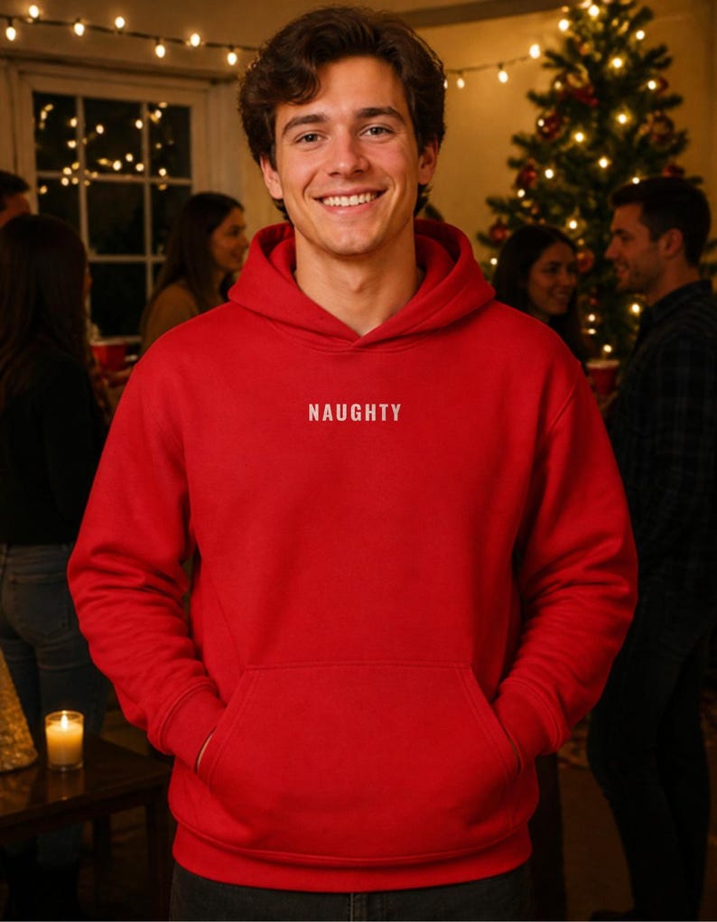 Naughty or Nice, NAUGHTY Hoodie hoodie, photo 1 of 2