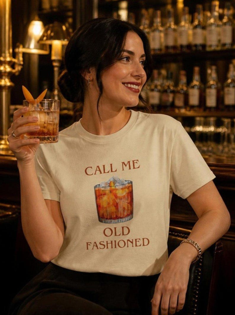 Call Me Old Fashioned tee