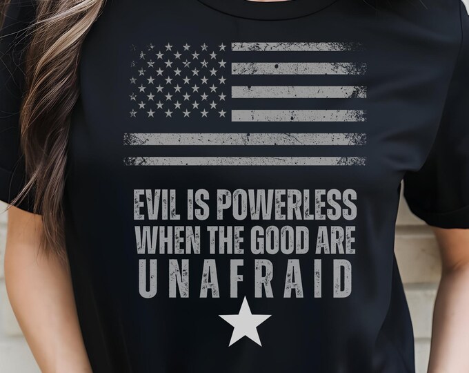 Motivational American Flag T-Shirt: Activist Patriot Quote Tee