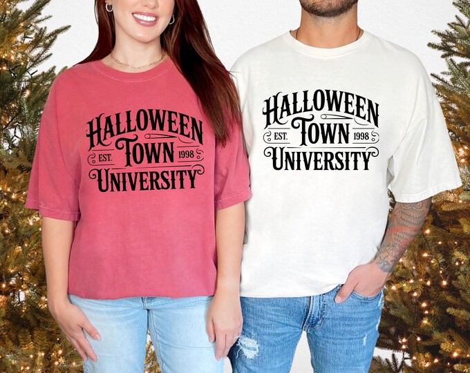 Horror School Spirit Pullover: Embroidered College Style Sweatshirt