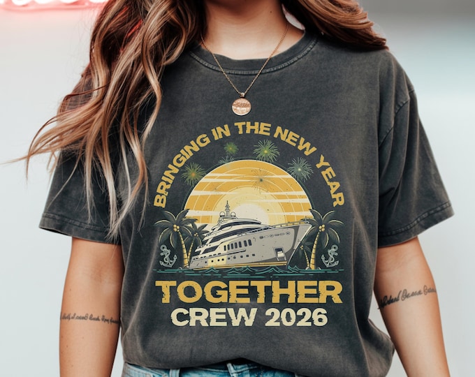 Bringing in the New Year Together Crew 2026 T-Shirt