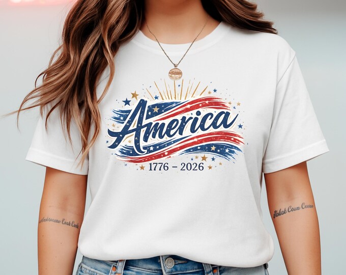 250 Years American Flag Anniversary USA 250th Birthday T-Shirt