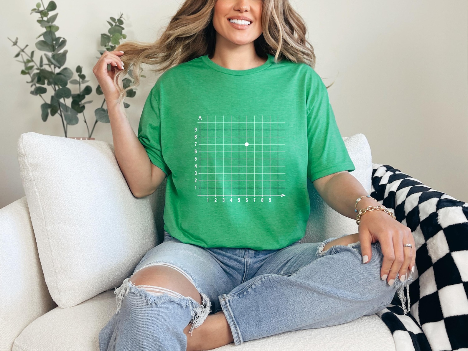 67 Funny Shirt Coordinate (6,7) Funny Math T-shirt | Math Teacher Gift ...