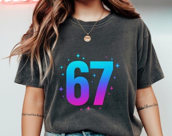 6 7 Meme Shirt | Six Seven Funny Gen Alpha Slang Graphic Tee Let's Get 67endy Graphic Tee