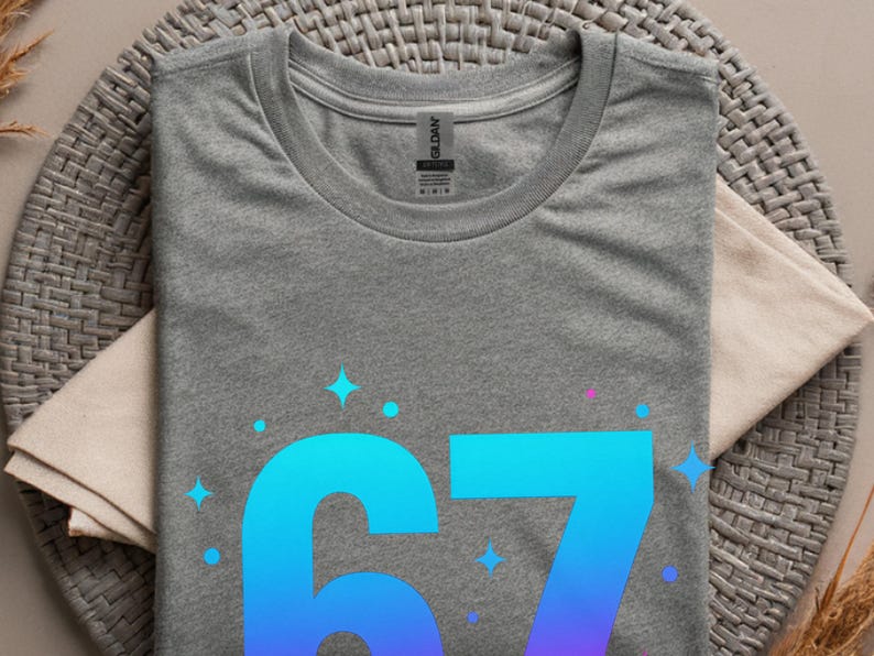 6 7 Meme Shirt | Six Seven Funny Gen Alpha Slang Graphic Tee Let's Get ...