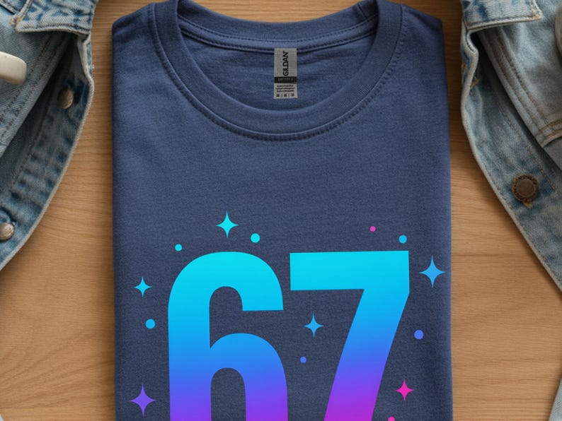 6 7 Meme Shirt | Six Seven Funny Gen Alpha Slang Graphic Tee Let's Get ...