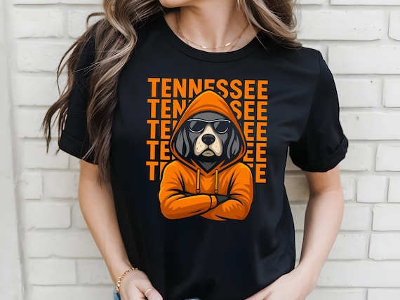 Funny Coonhound Dog Mom T-Shirt: Tennessee Dog Lover Gift