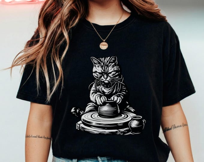 Funny Cat Potter T-Shirt