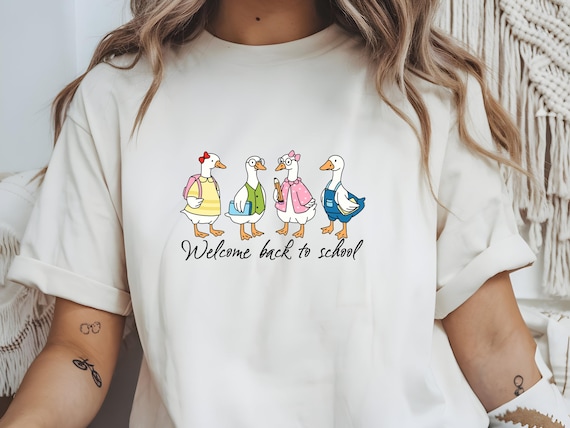 Funny School Vibes T-Shirt: Back to School Teacher Student Tee
