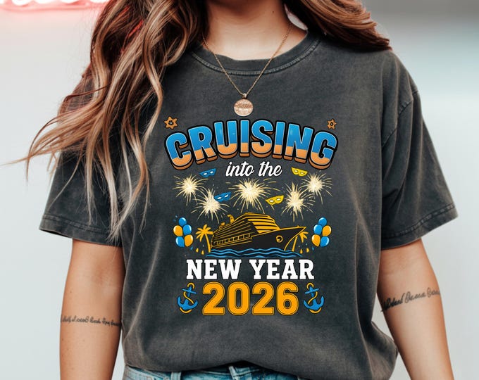 Cruising Into the New Year 2026 Shirt