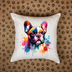 Bulldog Francês PNG - Design de Camiseta para Mãe de Cachorro - Clipart de Cachorro - Desenhos de Contorno de Cachorro - Presentes para Bulldog Francês