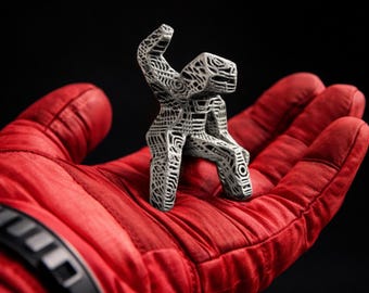 Project Hail Mary Grace Sculpture And Key Chain Accessory 3d printed