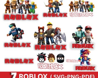 Roblox SVG Bundle: Cricut-ready gaming filesPNG bundle Boy SVG, Birthday SVG, font, clipart character png