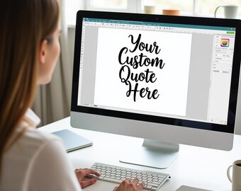 Personalized Custom SVG Design: Made to Order Digital File (UK Digital Download)