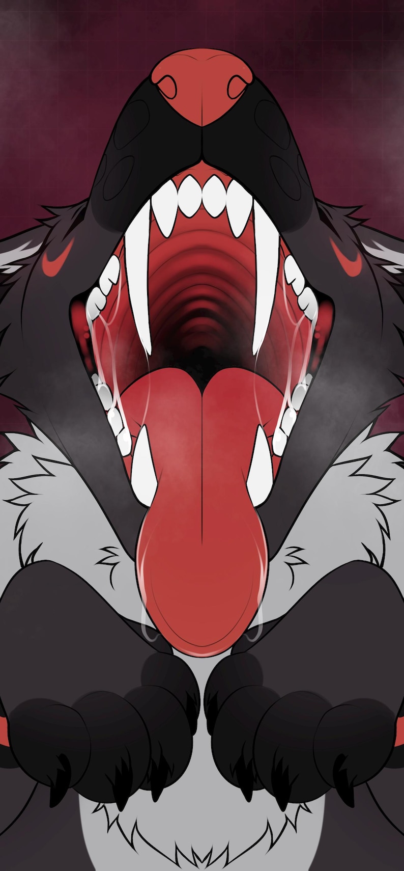 Maw Base Phone Wallpaper Maw Shot DIY Fursona Art Etsy maw-base-phone-wallpaper-maw-shot-diy-fursona-art-etsy