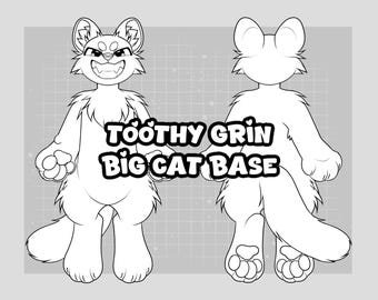Toothy Grin Big Cat Base