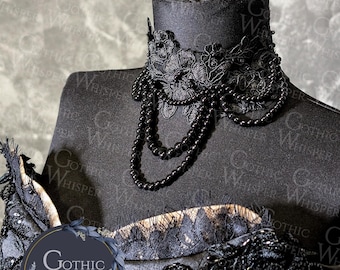 Goth Necklace Charm Vampire Gothic Accessory Goth Jewelry Gothic Victorian Halloween Necklace