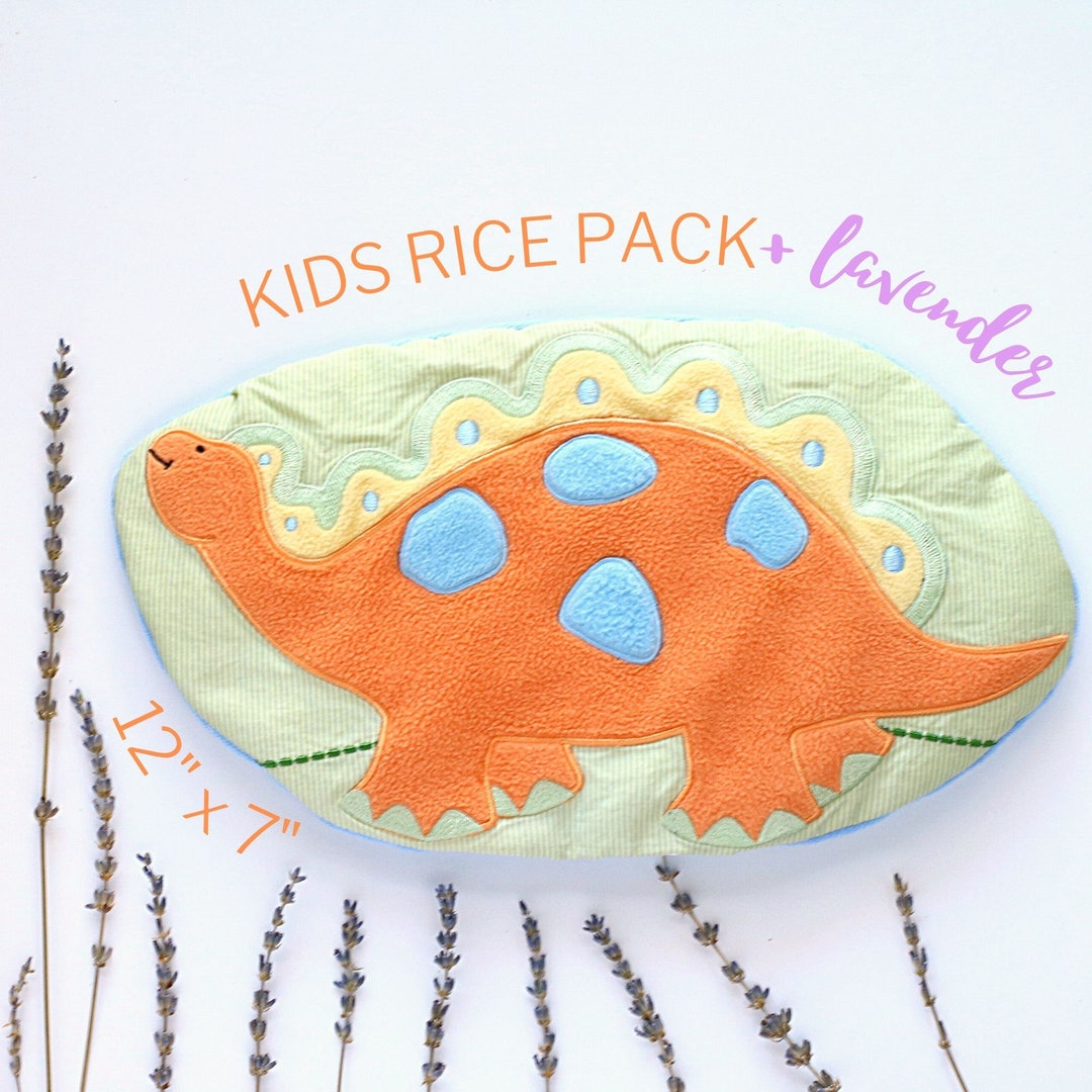 Heating Rice Pack for Kids Lavender Rice Pillow Birthday Etsy