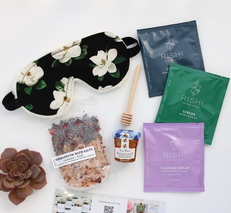 Sleep Kit Sleep Gift Basket Friend Gift Set Sleep Help Etsy