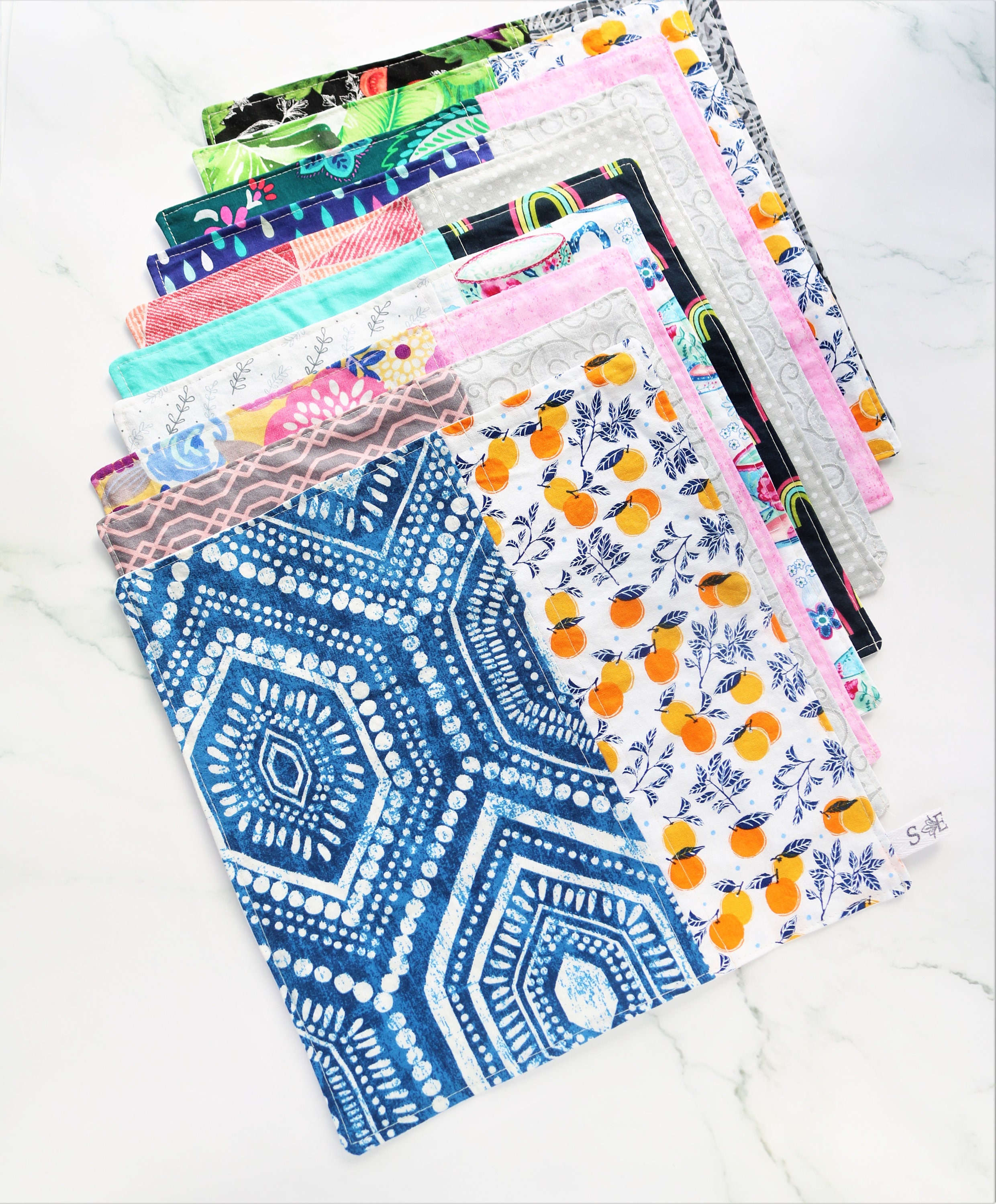 Cloth Napkins Bulk Set of Bohemian cotton napkins Etsy