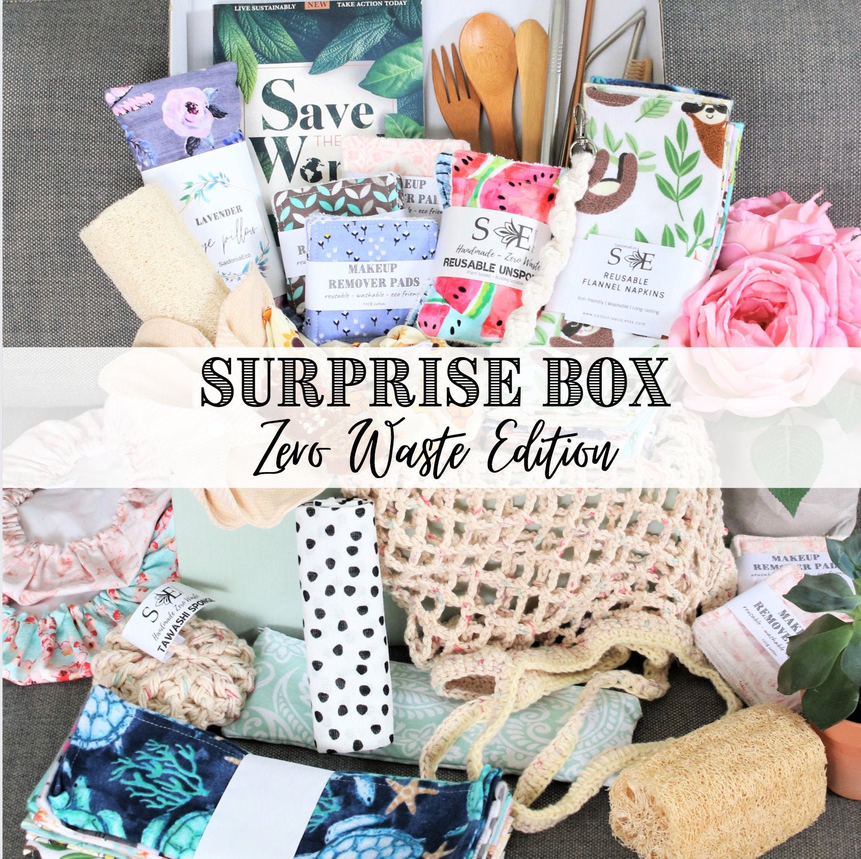 Zero Waste Eco Friendly gifts, Sustainable gifts, Surprise Mystery bo…