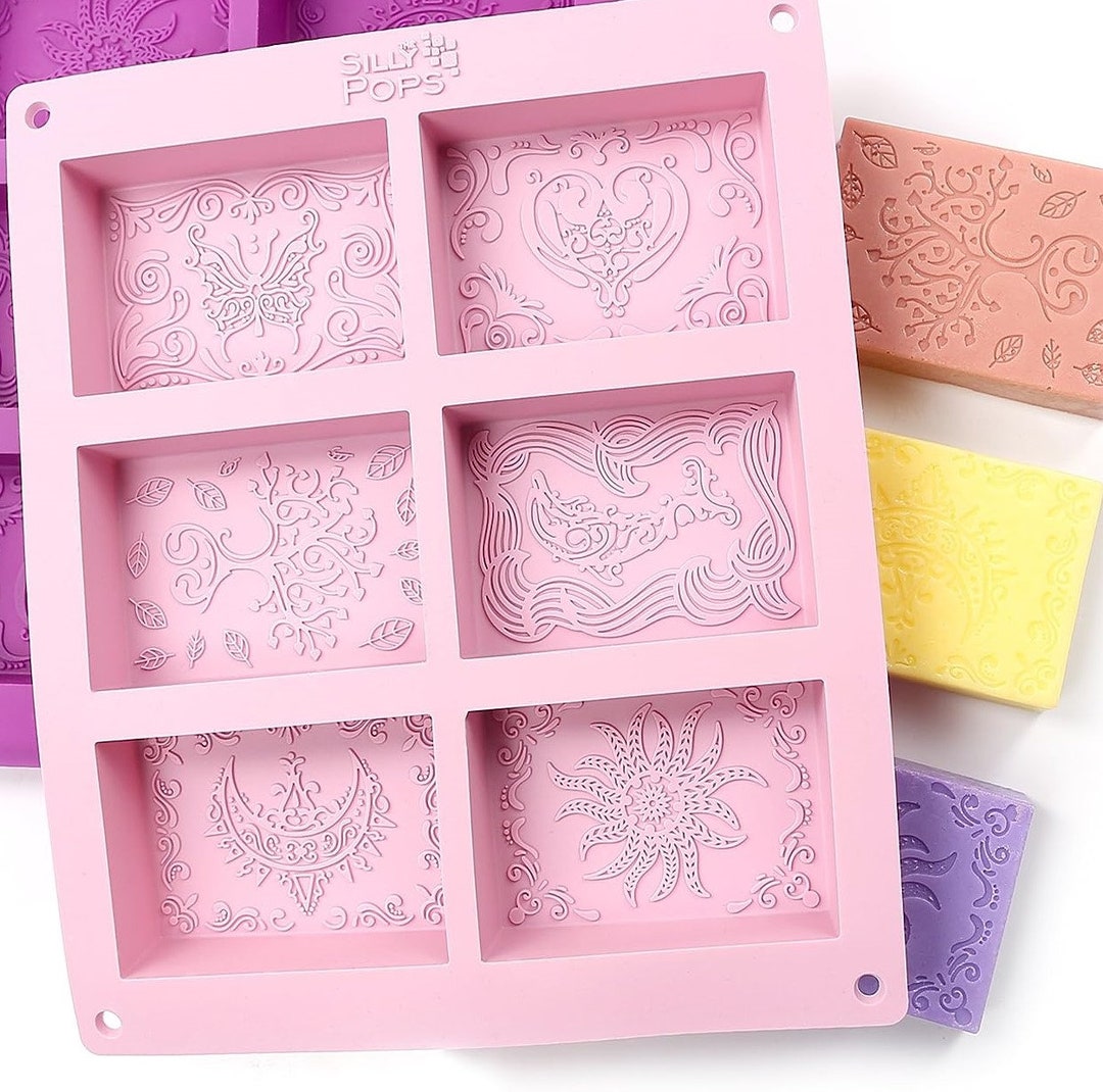 3D Boho Soap Silicone Mold Magical Mold for Soaps Rectangle Etsy