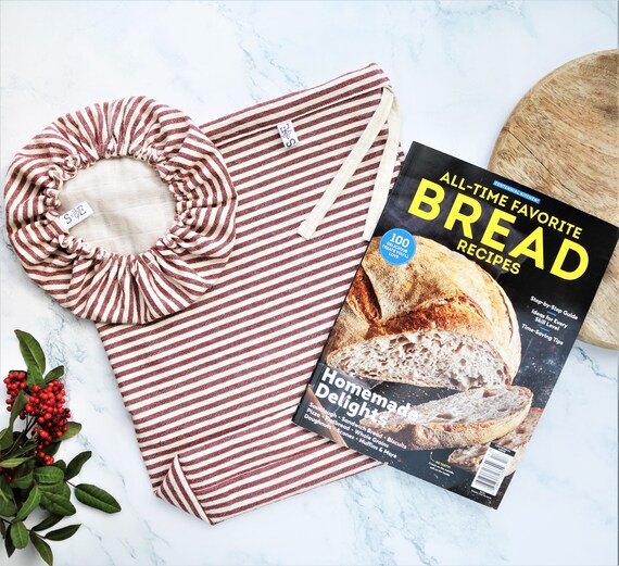 Bread Making Gifts Set Bag Dough Bowl Cover Bread Recipes Etsy