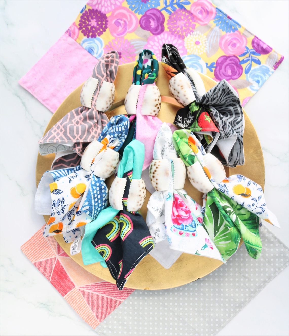 Cloth Napkins SECONDS Mismatched Cloth Napkin Bohemian Etsy