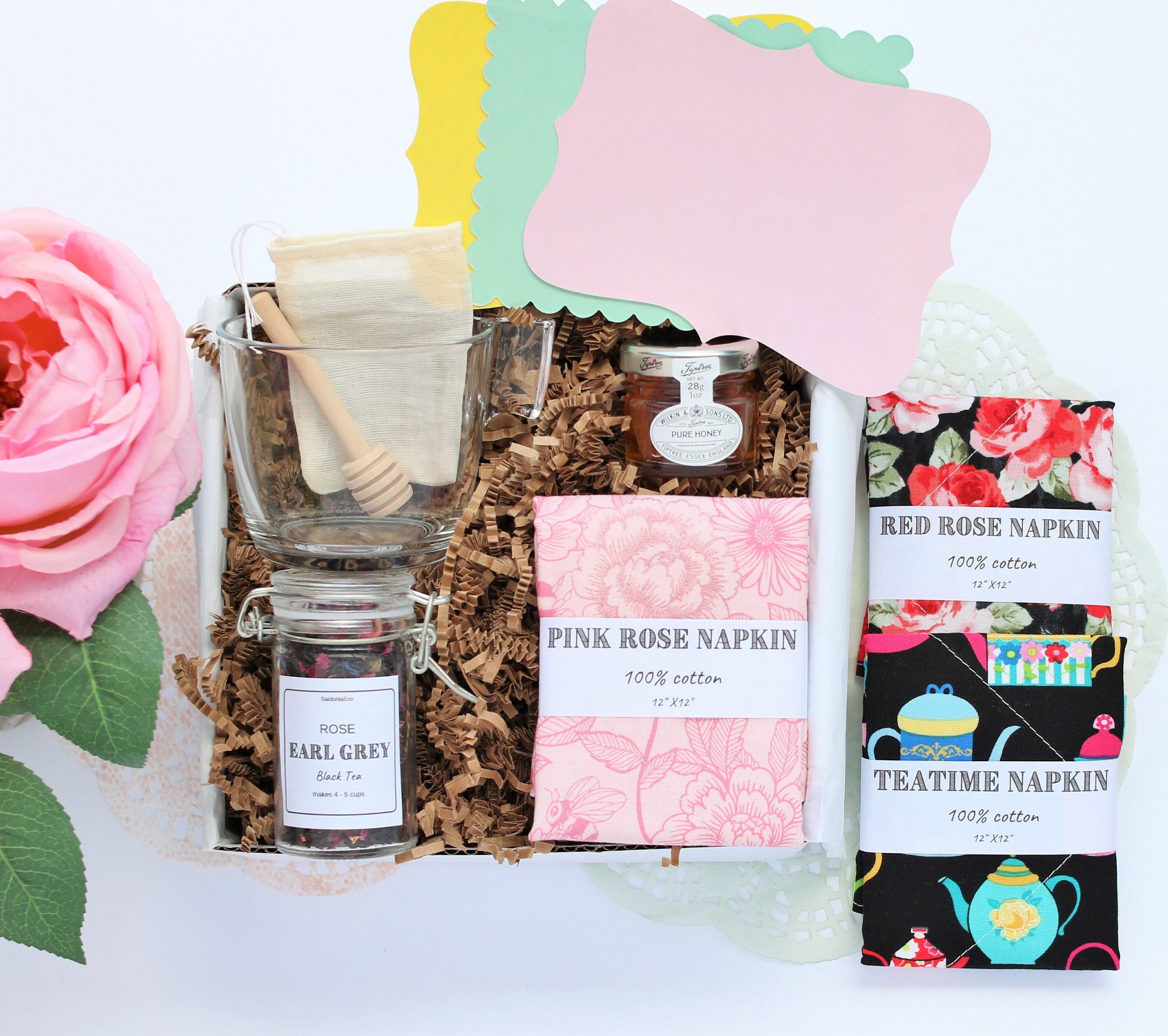 Earl Grey Tea Gift Box Tea Gift Basket Tea Lover Gift Tea Etsy