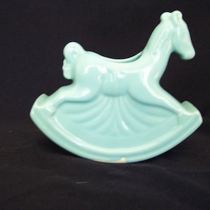 Rocking Horse Pottery Planter