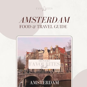 Guia gastronômico e de viagens de Amsterdã | Guia de favoritos de bolso