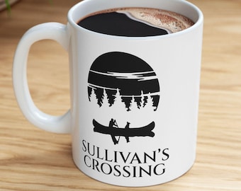 Sullivan's Crossing Mug, Team Cal Sully Mug, Camp Fun Mug, Hiking Nature Mug, Camping Forest Sunset, Gifts For Camping Lovers