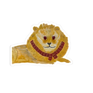 House of Bravery Lion Sticker