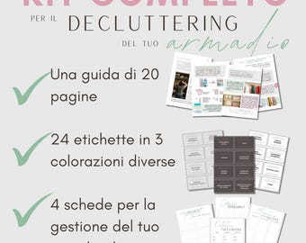 Complete wardrobe decluttering kit for the change of season (winter to summer edition)