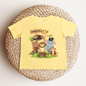 Personalized Zoo Shirt, Toddler Zoo Shirt, Zoo Birthday Party Shirt, Kids Zoo Shirt, Zoo Keeper Shirt, Custom Zoo Shirt, Zoo Animals Shirt