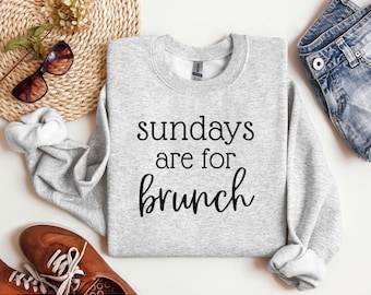 Sonntagsbrunch Sweatshirt, Geburtstagsgeschenk für sie, Sonntagsbrunch Shirt, Brunch Sweatshirt, Brunch Club Sweatshirt, Brunch Sweat, Sonntag Funday