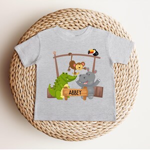 Personalized Zoo Shirt, Toddler Zoo Shirt, Zoo Birthday Party Shirt, Kids Zoo Shirt, Zoo Keeper Shirt, Custom Zoo Shirt, Zoo Animals Shirt