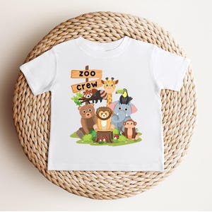 Zoo Crew Shirt, Toddler Zoo Shirt, Zoo Birthday Party Shirt, Kids Zoo Shirt, Zoo Animals Shirt, Family Zoo Shirt, Zoo Crew Family Shirt