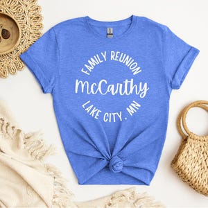 Custom Family Reunion Shirts, Family Reunion Shirts, Personalized Family Reunion, Fun Family Reunion Shirts, Family Reunion Shirts With Name