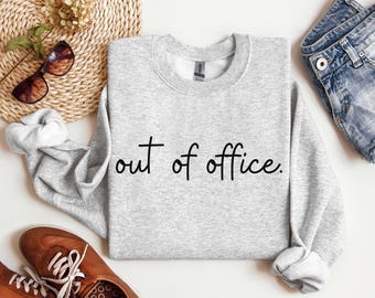 Out-of-office-sweater, Out-of-Office-trui, verpleegkundige Out-of-Office, Counselor Out-of-Office, Out-of-Office-kleding, cadeau voor haar, cadeau voor haar