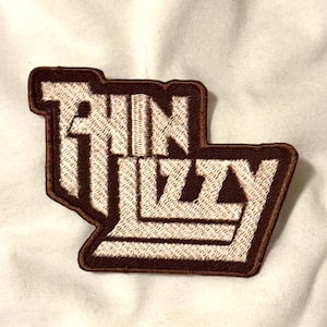 Thin Lizzy Patch - 70s 1980s Band - Jailbreak - Iron On Embroidered