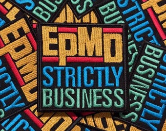 EPMD Strictly Business Patch - Redman, Erick Sermon, Crossover, Keith Murray, 1980s 90s golden era Hip hop