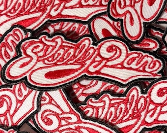 Steely Dan Patch - Red Logo - 70s - 80s - Funk - Yacht Rock - Aja - Peg - Do it again - Can't buy a thrill