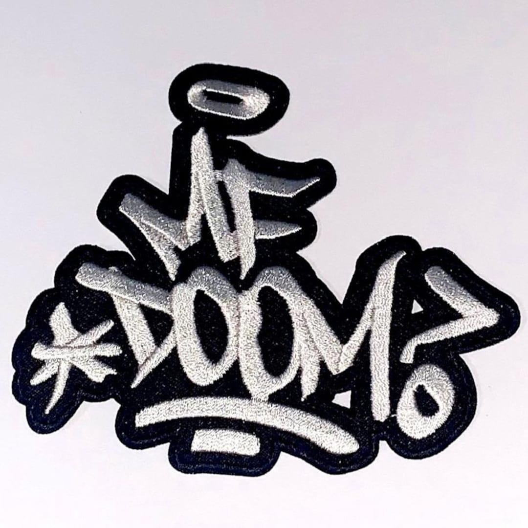 MF Doom Patch - Mm Food - All Caps - Madvillain - Metal Face - 90s Hip ...