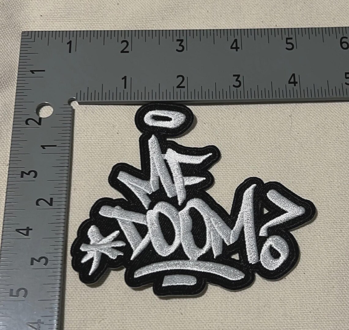 MF Doom Patch - Mm Food - All Caps - Madvillain - Metal Face - 90s Hip ...