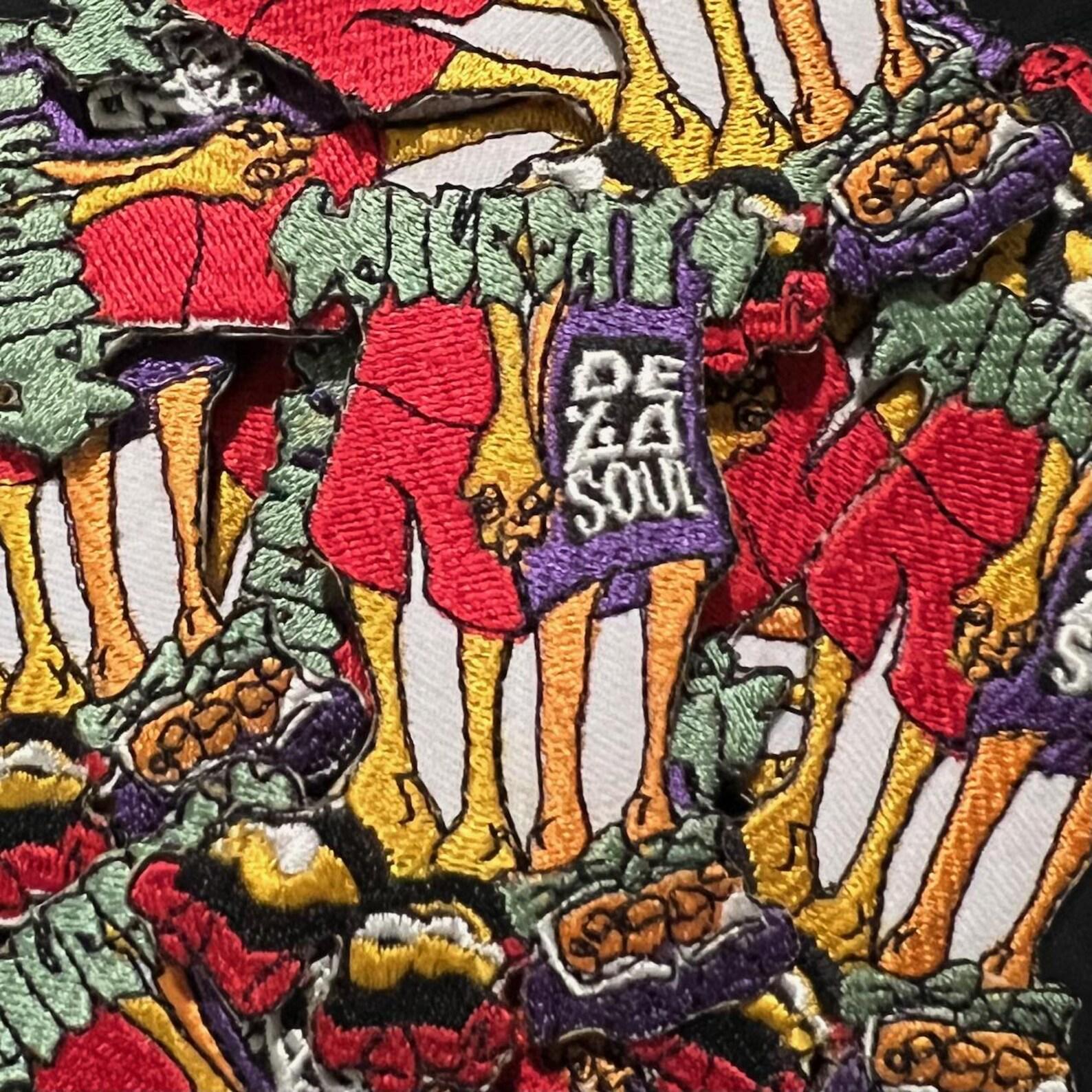 Hip Hop Patch - Saturdays - Rollerskating Jam - Classic 90s hip hop Album - Golden Era Boom Bap - Native Tongues
