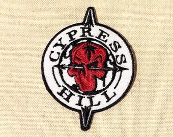 Insane In The Brain Hip Hop Patch - West Coast Classic 90s hip hop logo - Golden Era Boom Bap Black Sunday