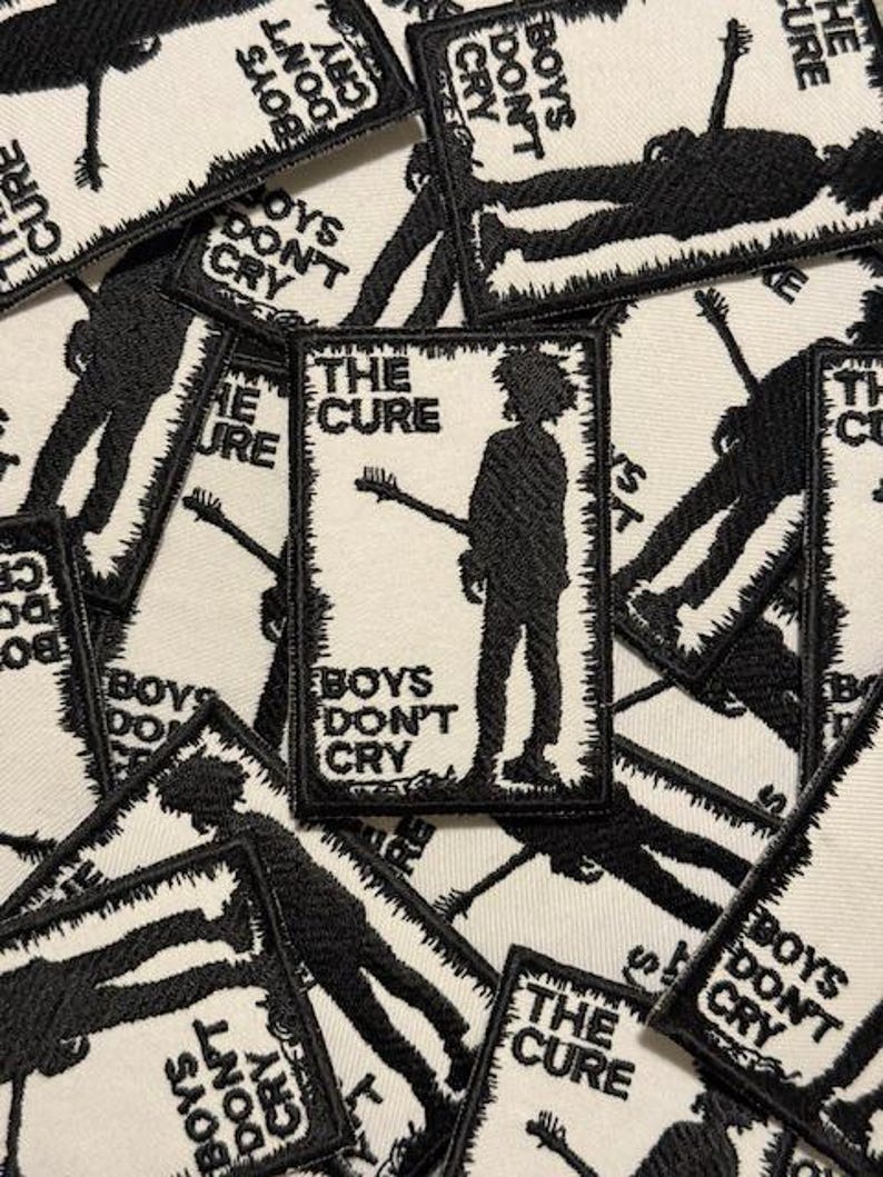 Boys Don't Cry Patch - the Cure, Classic 80s Band, Synth - New Wave ...