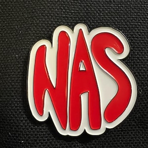 It Ain&#39;t Hard To Tell Pin - Nasty Nas Illmatic Enamel Lapel Pin - 90s hip hop - throwback rap