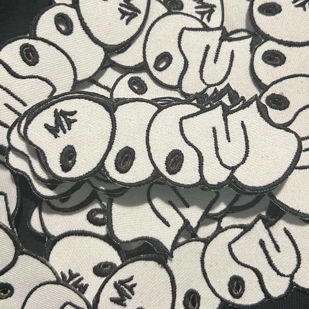 MF Doom Patch - White and Black - Embroidered - Operation: Doomsday ...